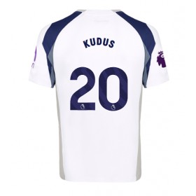 Pánské fotbalový oblečení Tottenham Hotspur Mohammed Kudus #20 Domácí košile 2025-26 Krátkým Rukávem